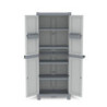 Armario JOBGAR de resina Wave alto gris 181x70x43cm