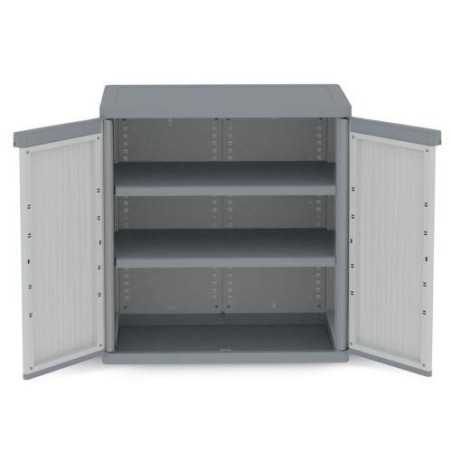 Armario JOBGAR 94,5x89,7x53,7cm. Wave Jumbo bajo XL gris