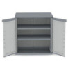 Armario JOBGAR 94,5x89,7x53,7cm. Wave Jumbo bajo XL gris