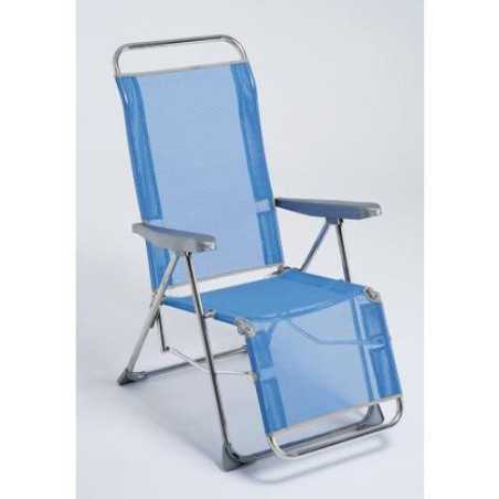 Tumbona ALCO Relax aluminio fibrelin-30 480ALF