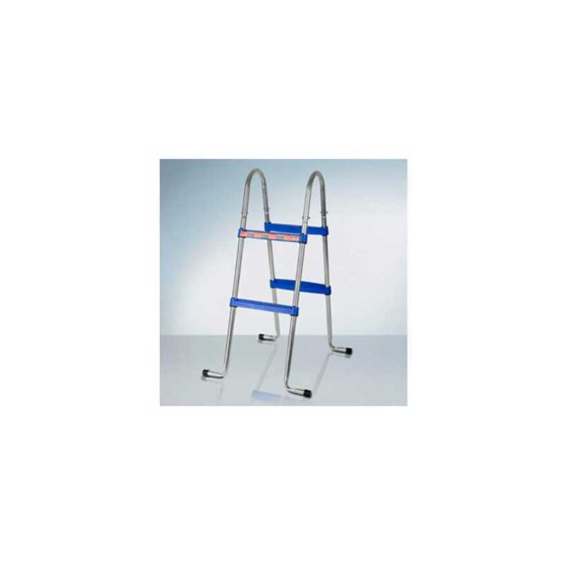 Escalera piscina GRE tijera 2x2p. 98cm. AR109