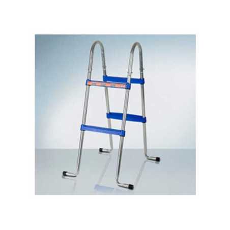 Escalera piscina GRE tijera 2x2p. 98cm. AR109