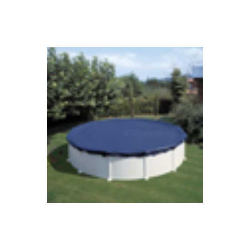 Cubierta piscina GRE redonda 550cm. verano CPR550