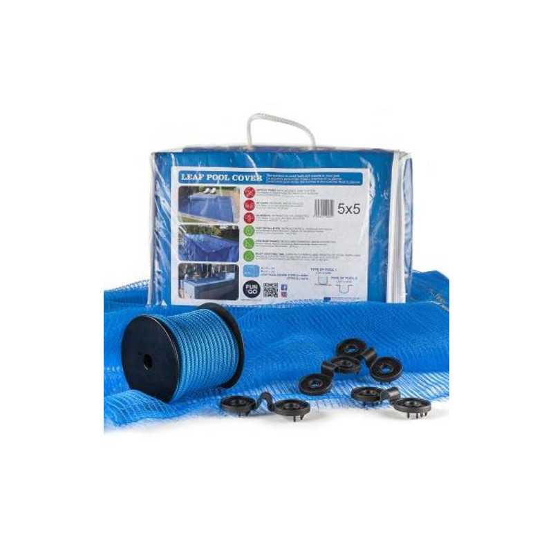 Cubierta piscina FUN&GO Leaf Pool Cover 7x9m. 20050