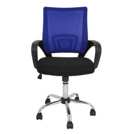 Silla escritorio Martina colors negro /azul FS1156AZ