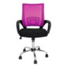 Silla escritorio Martina colors negro / rosa FS1156RS