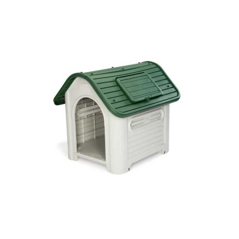 Caseta para perros GARDIUN resina dakota green KZT1007