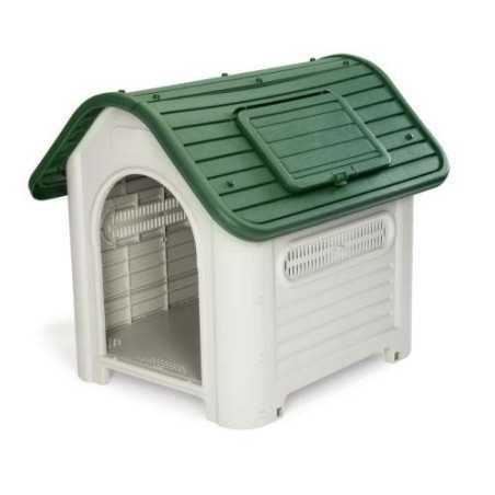 Caseta para perros GARDIUN resina dakota green KZT1007