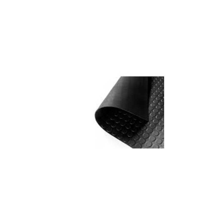 Pavimento caucho NOVARTIX negro caucho 1x10m