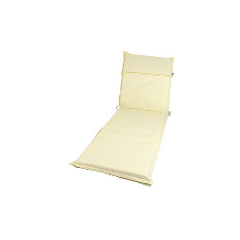 Cojin tumbona FABOTEX 190x60x7 crudo 984733