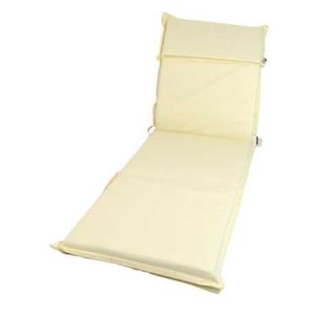 Cojin tumbona FABOTEX 190x60x7 crudo 984733