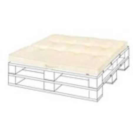 Cojin palett FABOTEX Living palett 120x80x10 crudo 990148