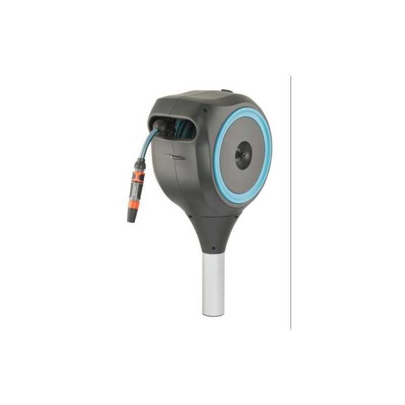 Portamanguera automatico GARDENA con piqueta rollup S 15m