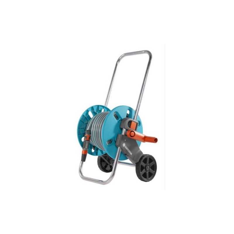 Carro portamangueras GARDENA Aquaroll s + 20 metros manguera