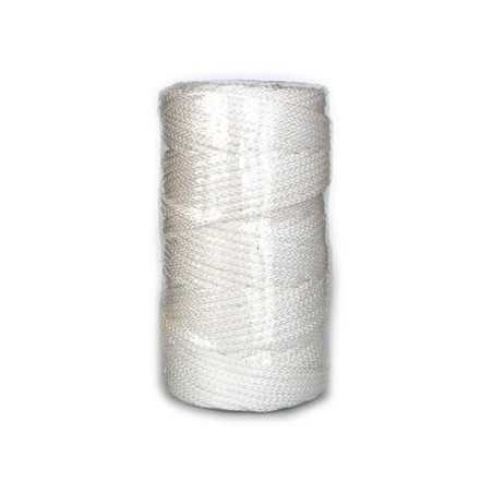Cordon trenzado GOL nylon 18 mm. Blanco (carrete-100 m.)