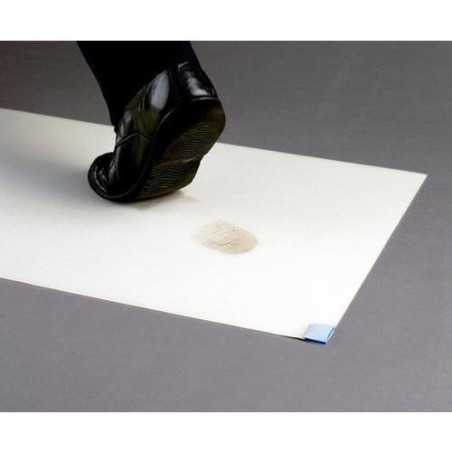 Alfombra 3M adherente Nomad 60x115cm (40 laminas) blanco CM60111