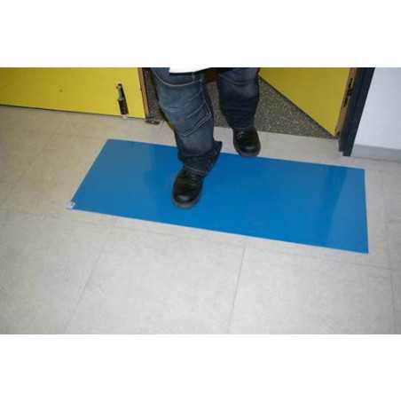Alfombra 3M adherente Nomad 90x115cm (40 laminas) azul AZ90115