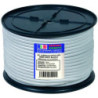Cuerda elastica ROMBULL poliester 8 mm. blanca 100 m.