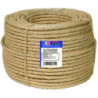 Cuerda cableada ROMBULL sisal 4 cabos 14 mm. 100 m.