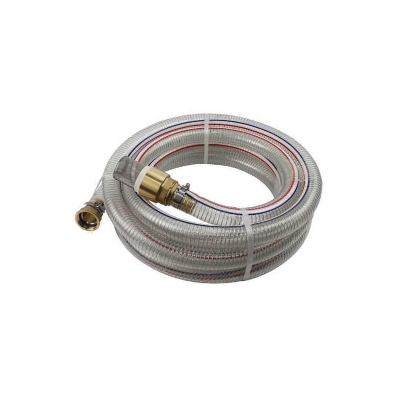 Manguera Succion MADER reforzada 1,5pulg 7m 6PC 44564