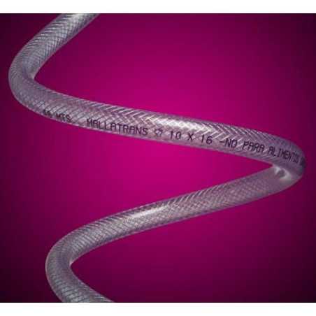 Manguera cristal ESPIROFLEX reforzada 25m. 30x38mm.