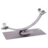 Jamonero FLORES CORTES con balancin pletina 40x6 B inox 17940