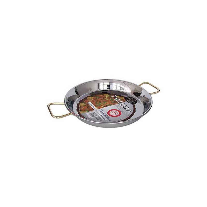 Paella valenciana GARCIMA inoxidable la ideal 50 cm.