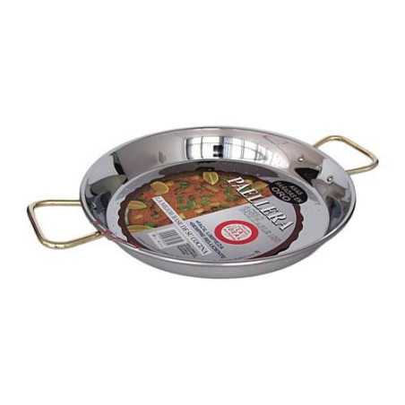 Paella valenciana GARCIMA inoxidable la ideal 50 cm.