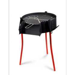 Barbacoa rustica GARCIMA 60 + parrilla rueda 41050