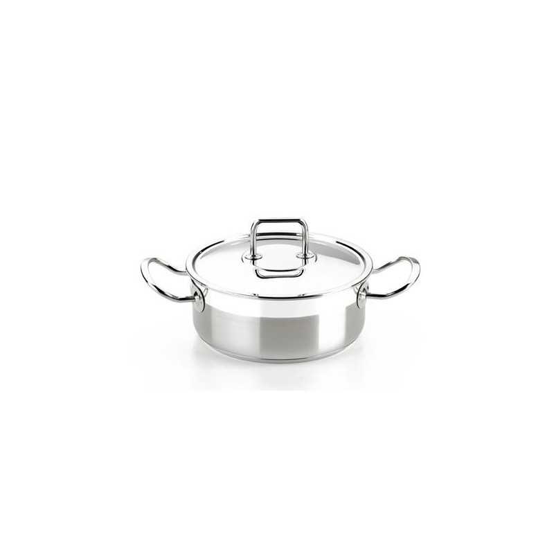 Cacerola con tapa BRA 32 cm. profesional