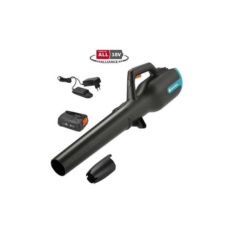 Soplador GARDENA Powerjet 18V p4 a bateria 18v 2,6 AH
