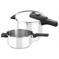 Olla presion BRA duo 4+6 litros Quick