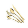 Cuberteria BRA 24 piezas Pisa Gold M191924