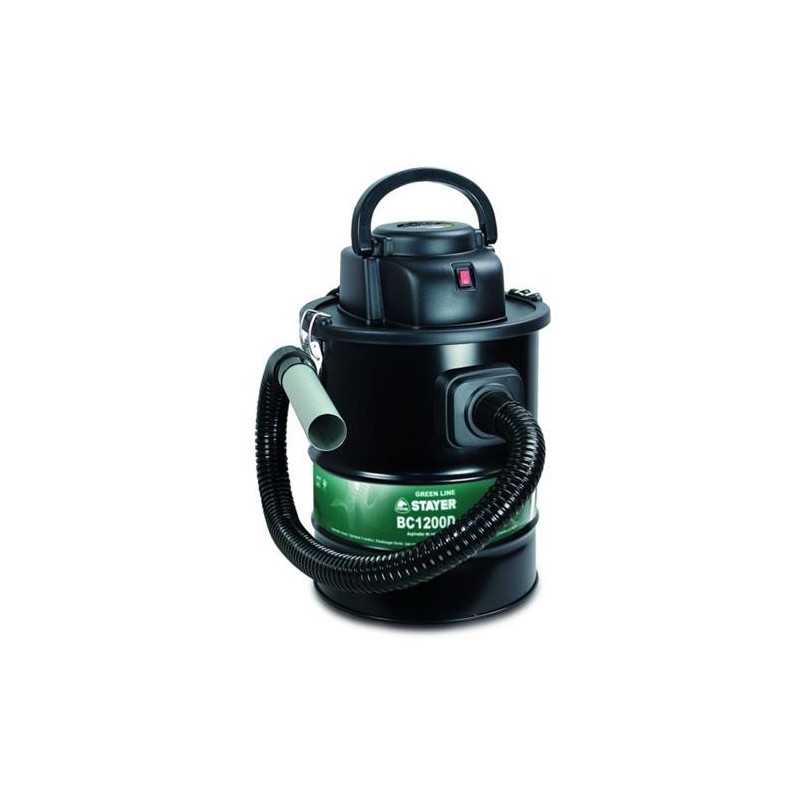 Aspirador cenizas STAYER 20 l. 1200 w. BC1200D