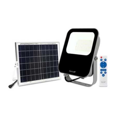 Foco proyector GARZA led solar 60w con mando 65k