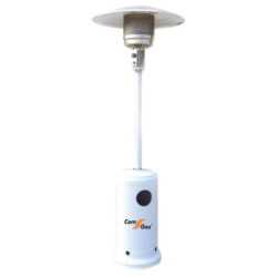 Estufa exterior gas COM GAS c/r blanca 65000