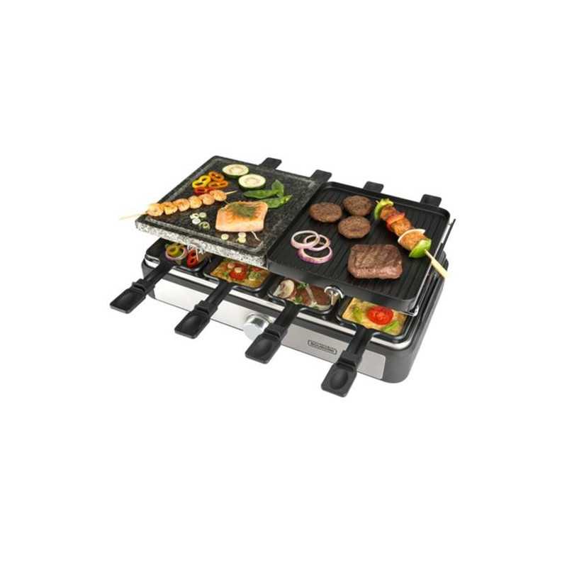 Plancha de cocina SILVER ELECTRONIC Grill Plus 8p 1300w 23161108