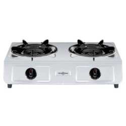 Hornillo gas VITROKITCHEN natural 2 fuegos inox 265IN