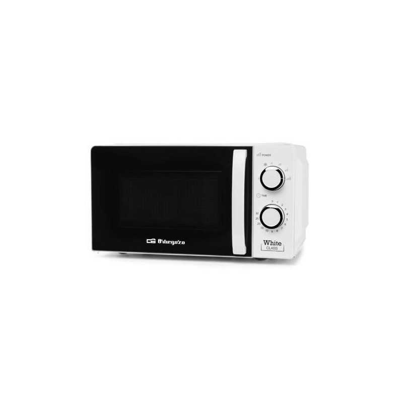 Microondas ORBEGOZO sin grill blanco 20 l. MI2115