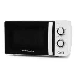 Microondas ORBEGOZO con grill 900w. 20l. blanco MIG 2130