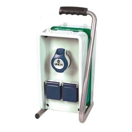 Cuadro distribucion portatil 2x+2 shunko IP44