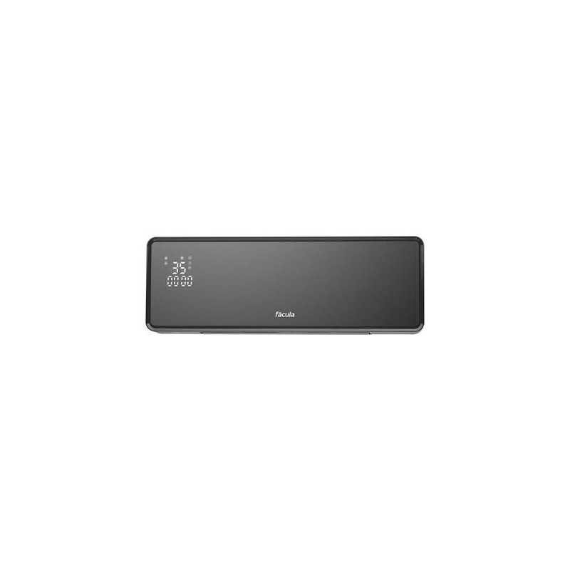 Calefactor FACULA Split programable Condor negro 2000w