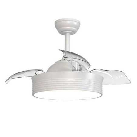 Ventilador de techo SULION retractil Bombay L blanco
