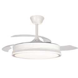 Ventilador de techo CRISTALRECORD DC Supereco 45w 4400LM blanco