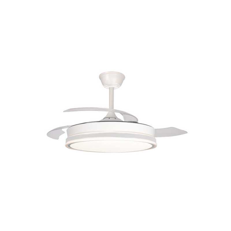 Ventilador de techo CRISTALRECORD DC Supereco 45w 4400LM blanco