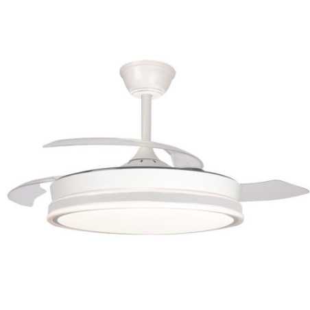 Ventilador de techo CRISTALRECORD DC Supereco 45w 4400LM blanco