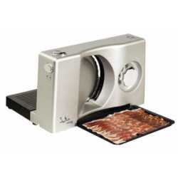 Cortafiambres JATA 100w. zona corte y carro inox. CF301