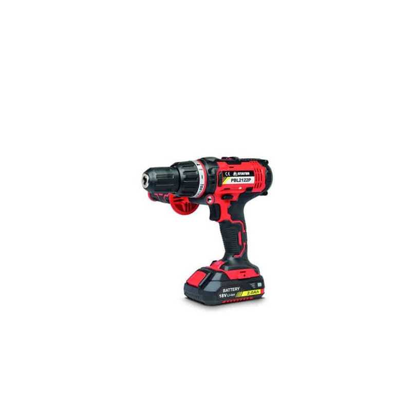 Taladro atornillador STAYER percutor 18v PBL 2122 PK