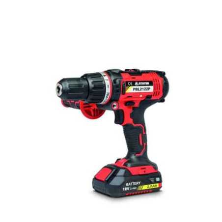 Taladro atornillador STAYER percutor 18v PBL 2122 PK