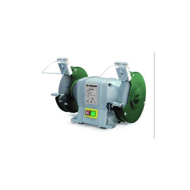 Esmeriladora STAYER doble 150 w. E150C